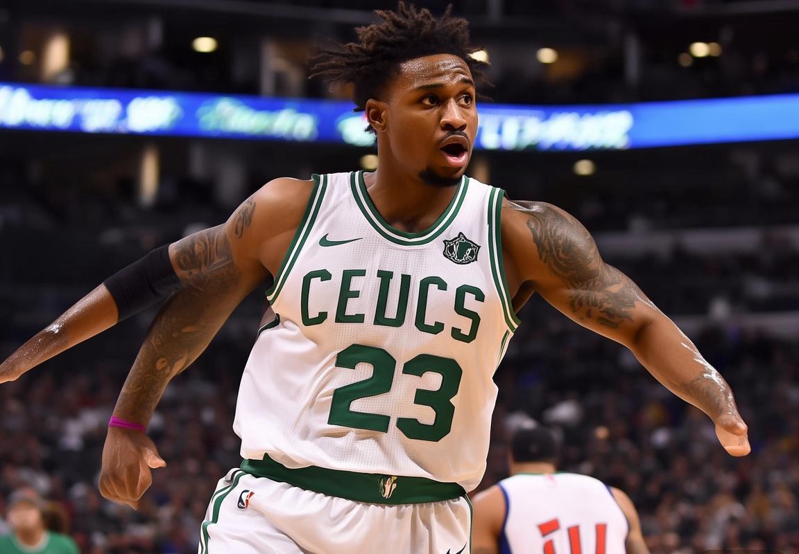 凯尔特人vs活塞NBA对决：杰伦·布朗与凯德·康宁汉姆的领袖较量
